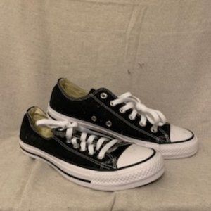 New Black Converse Size 8 1/2 (Women's)